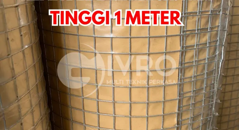 Manfaat dan Kegunaan Kawat Ram Mesh Tebal 1.4mm Tinggi 1 Meter Lubang 1.2 cm